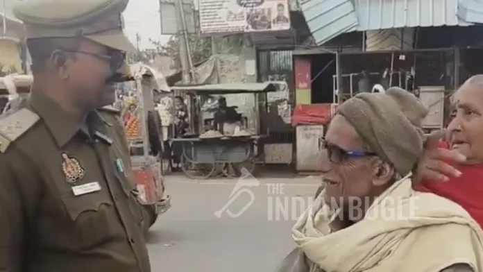 An Old Couple Riding Bike without Helmet | What Police Did will Shock You