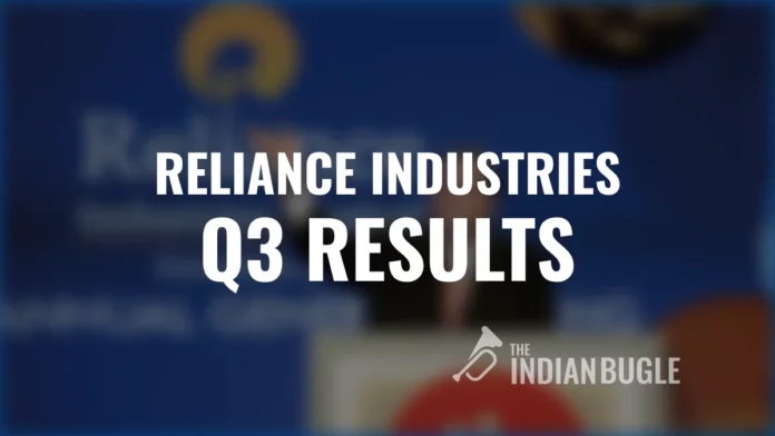 Reliance Industries Surpasses Expectations with a 9% YoY Growth in Q3 Net Profit