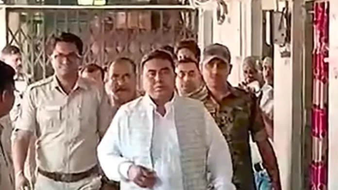 Sheikh Shahjahan, arrested in Sandeshkhali case