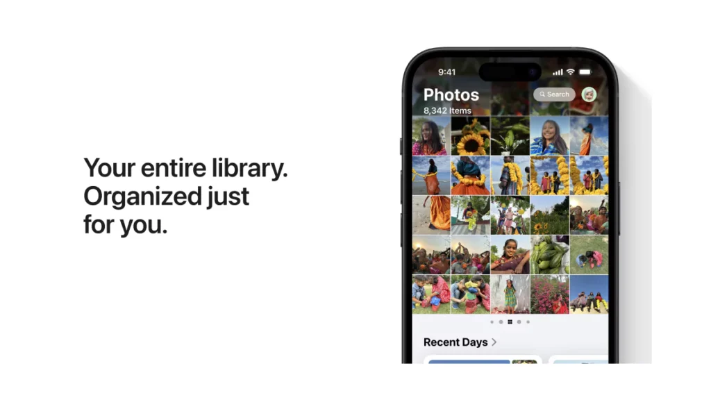 iOS 18 Photo Library