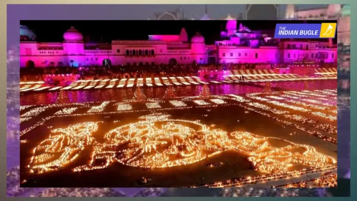 Ayodhya, the birthplace of Lord Ram, once again captured the world’s attention with its record-breaking Deepotsav 2025 celebration.