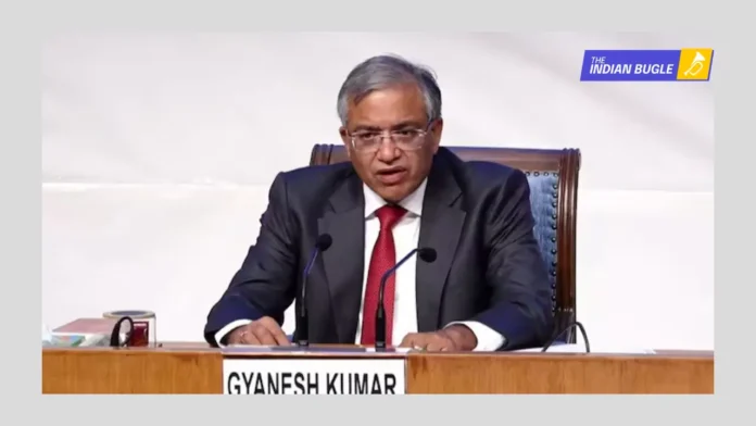 Gyanesh Kumar Political Storm Erupts Over Nationwide Electoral Roll Revision