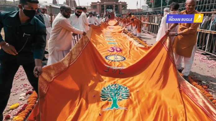 Dharma Dhwaj of Ayodhya Ram Temple: Full Specifications, Fabric Details & Spiritual Meaning