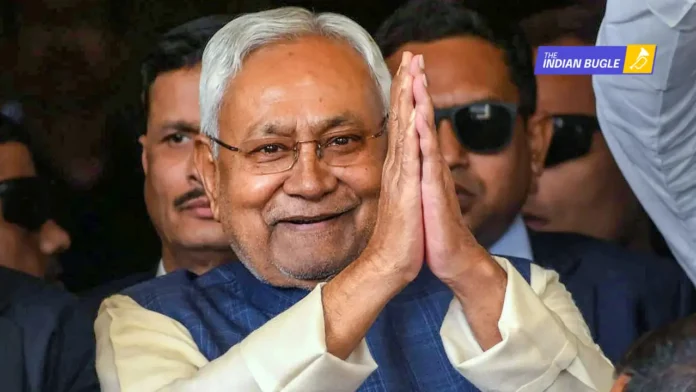 Nitish Kumar Takes Oath as Chief Minister of Bihar for 10th Time
