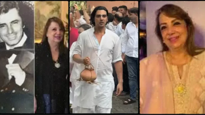 Following Hindu customs, the cremation took place at Santacruz Hindu Crematorium in Mumbai.