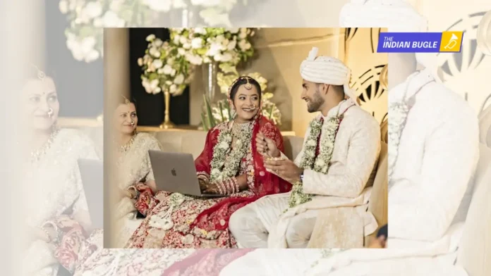 Bride Fixes Bug Minutes After Wedding, Sparks Hustle Culture Debate