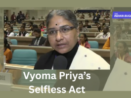 Vyoma Priya’s Courage Honoured