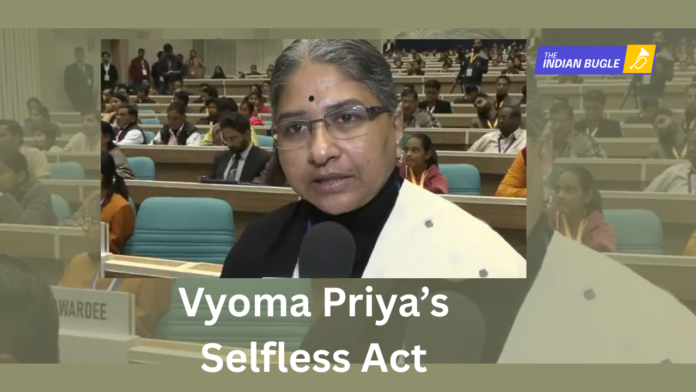Vyoma Priya’s Courage Honoured