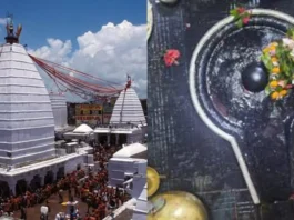 BJP MP Kangana Ranaut Visits Deoghar, Offers Prayers at Baba Baidyanath Dham