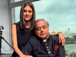 Who Is Runjhun Sharma? The Journalist at the Center of the Shashi Tharoor Viral Photo Storm Runjhun Sharma & Sashi Tharoor Images
