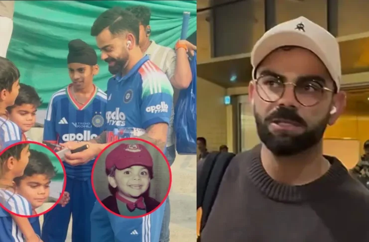 Virat Kohli Meets His “Mini-Me”: The Viral Autograph That Stopped Training