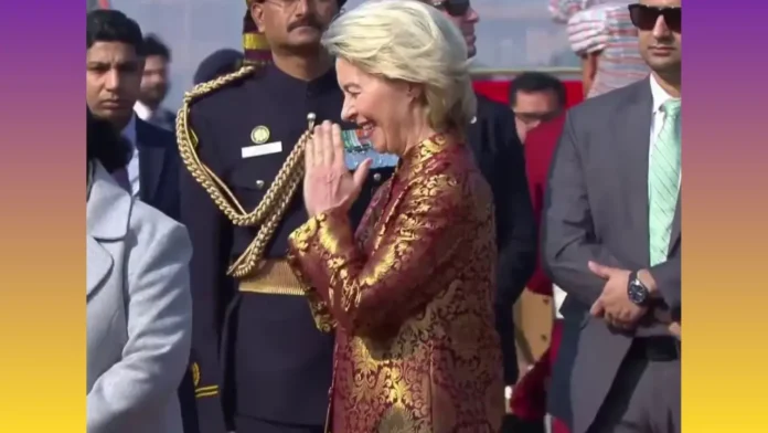 EU Chief Steals the Show: Decoding Ursula von der Leyen’s Republic Day Attire