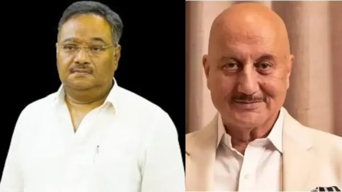 “Anupam Kher’s Head Can Grow Hair”: BJP Leader’s Viral Jab at Trinamool Sparks Political Buzz