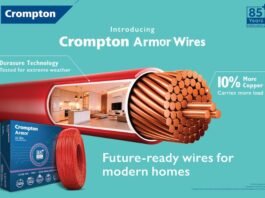 Crompton Enters House Wires