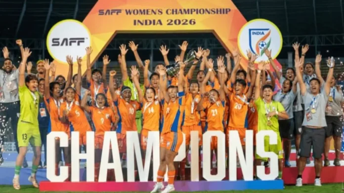 Indian Women’s Football Team Wins SAFF Women’s Championship 2026, Secures Historic Sixth Title