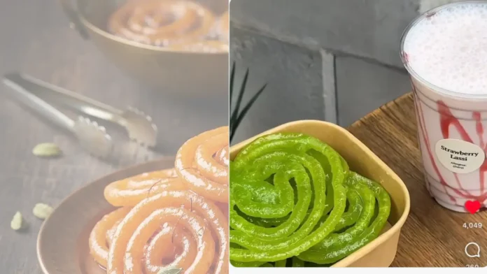 Matcha Jalebi With Strawberry Lassi Goes Viral